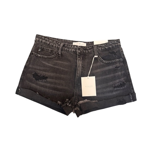 KanCan black shorts size large - Picture 1 of 5